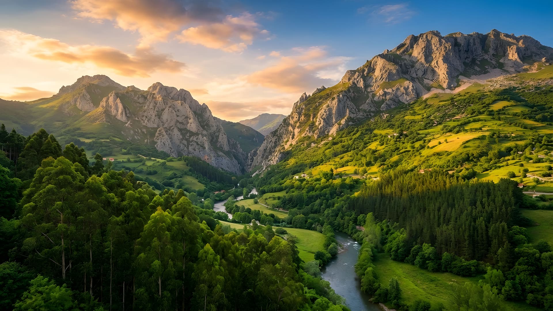 The Bear Trail (Senda del Oso), greenway in central Asturias