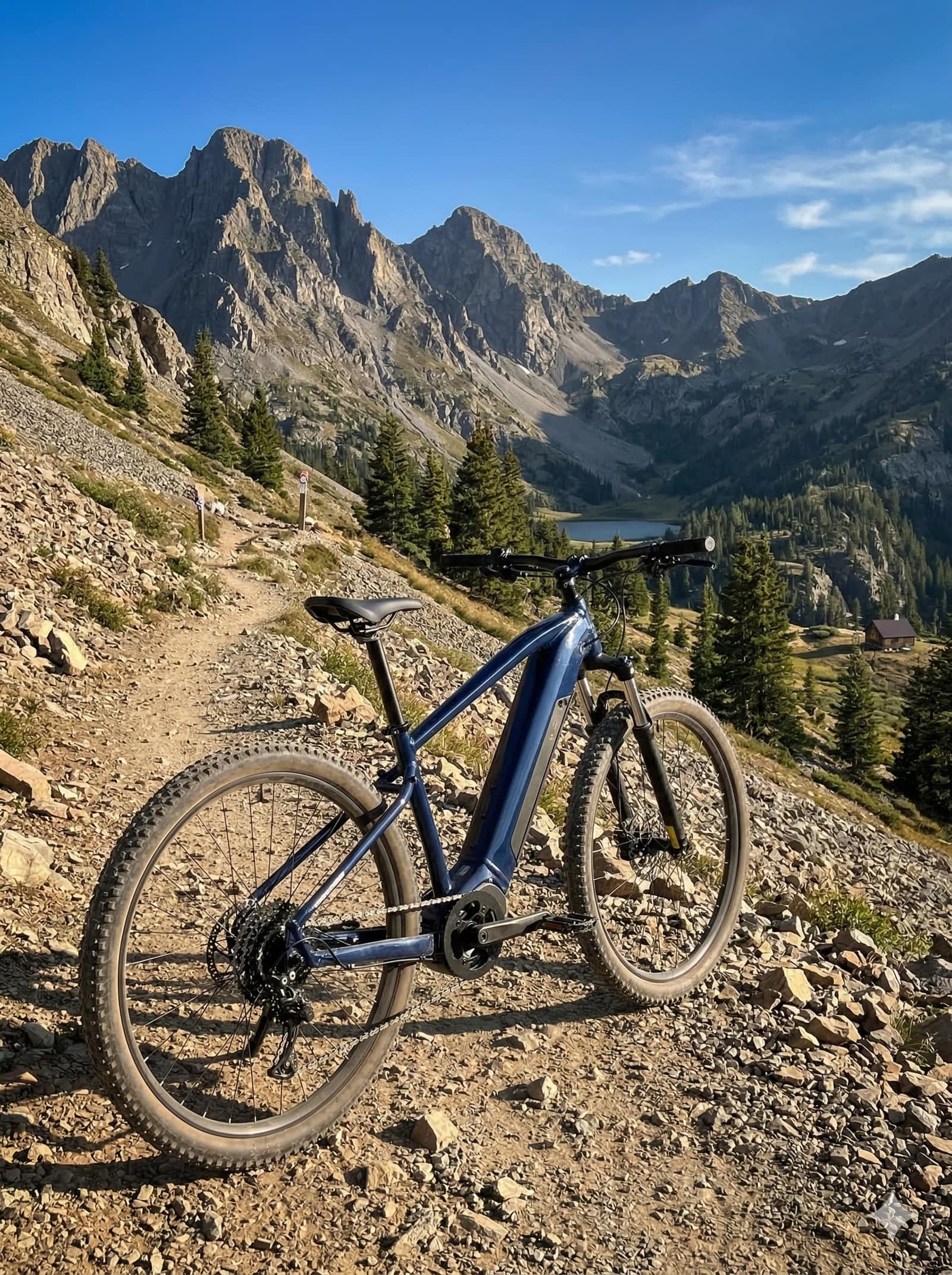 Bicicleta eléctrica con asistencia al pedaleo en la Senda del Oso