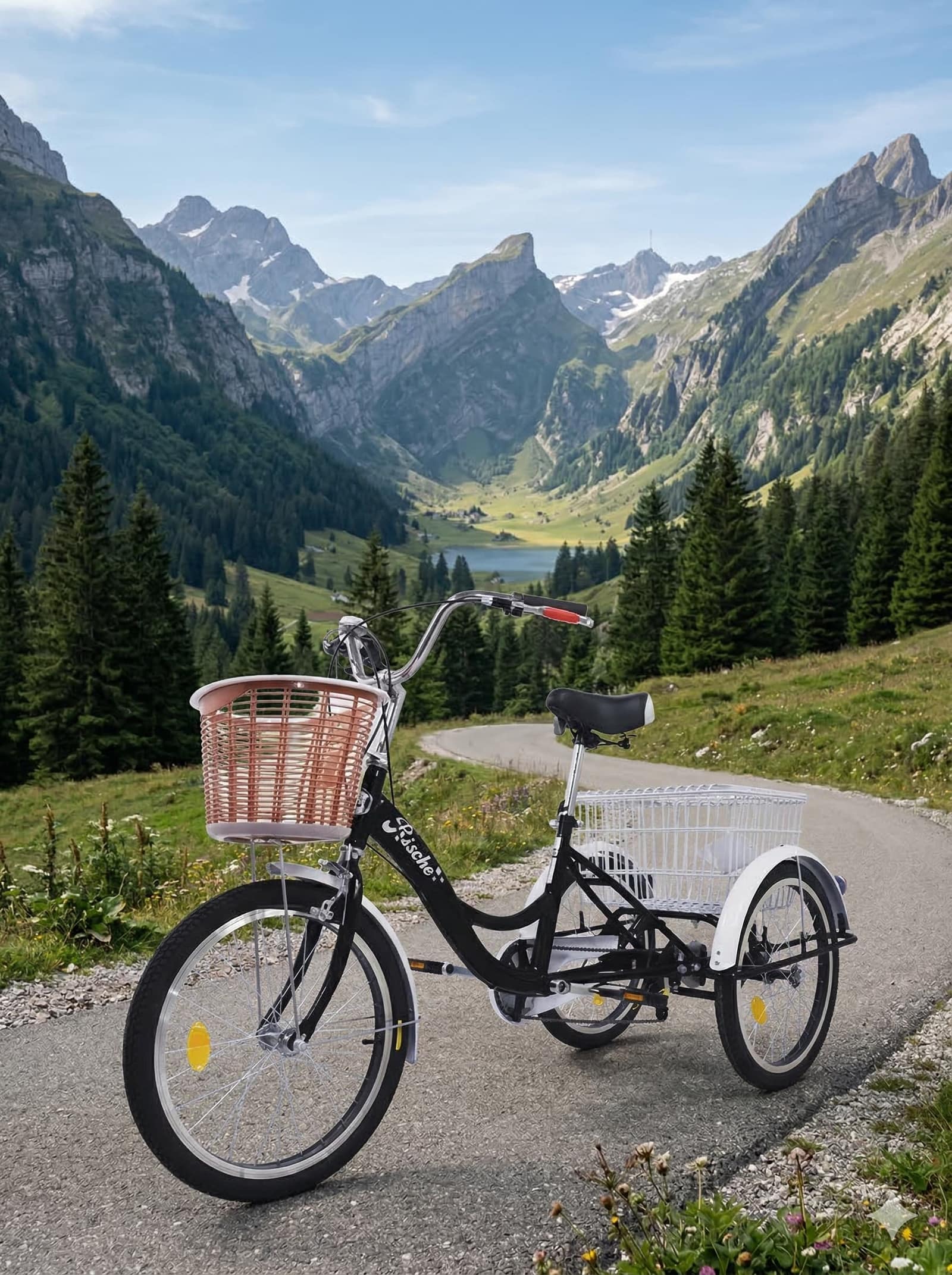 Triciclo adulto estable para la Senda del Oso