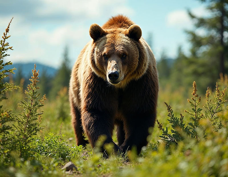 Casa del oso en Proaza